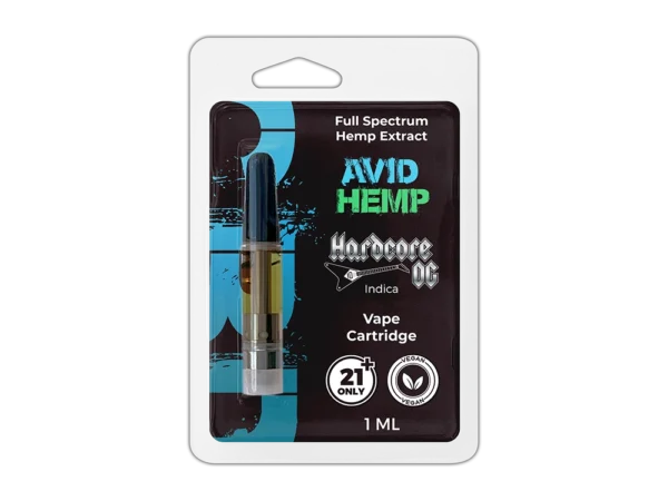 Full Spectrum CBD Vape Cartridge Hardcore OG 1g