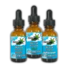 CBD Isolate Oil Tincture 1000mg Mint + Peach + Unflavored 90ml